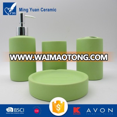 beautiful 4pcs ceramic bathroom set